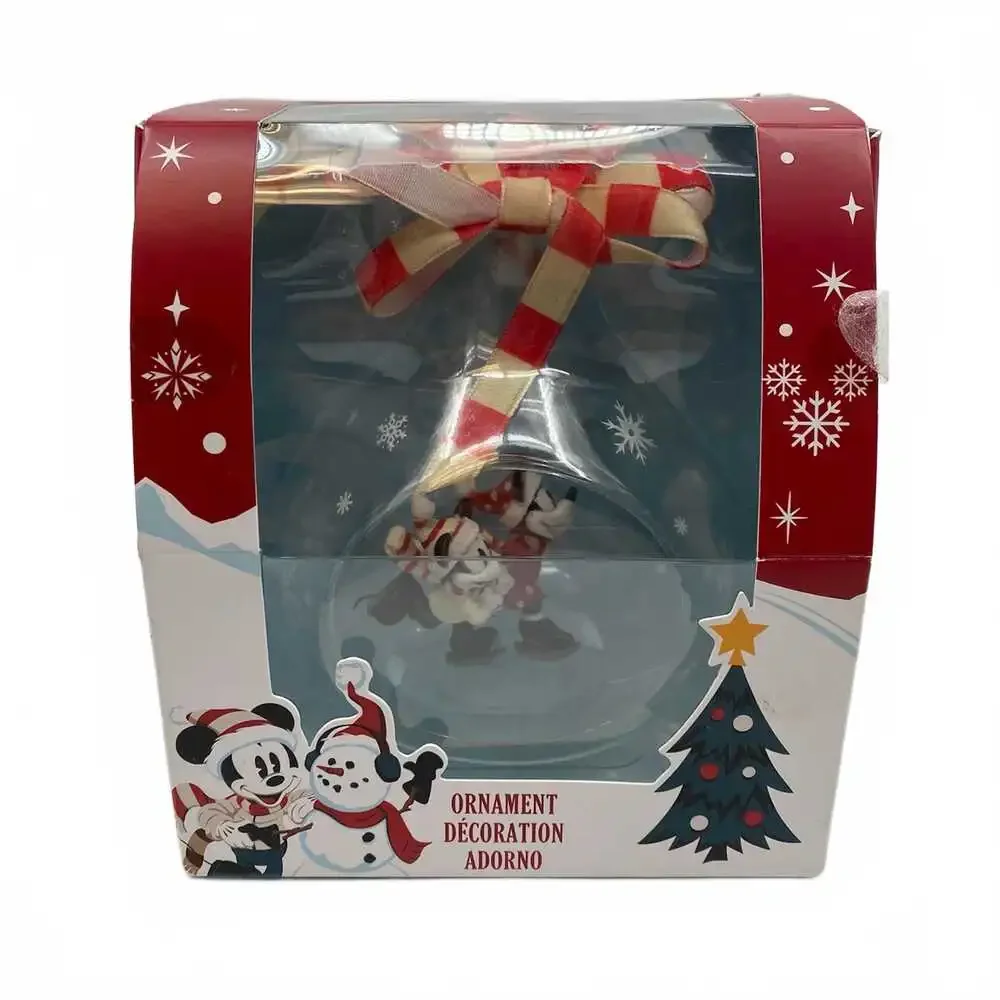 Disney Red Cream 2021 Ice Skating Collectible Ornament | All-Season